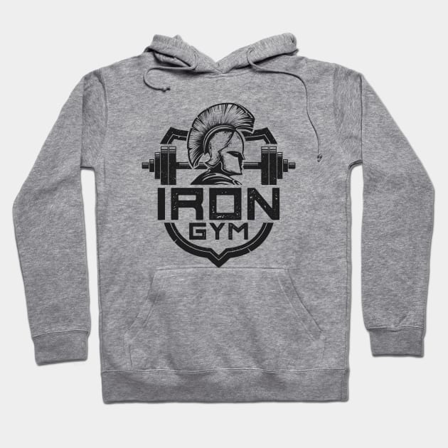 Iron Gym Hoodie by michony